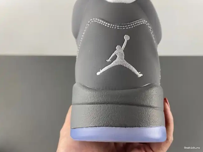 One Kick Grey 5 Wolf 136027-005 Jordan Retro Air 0701
